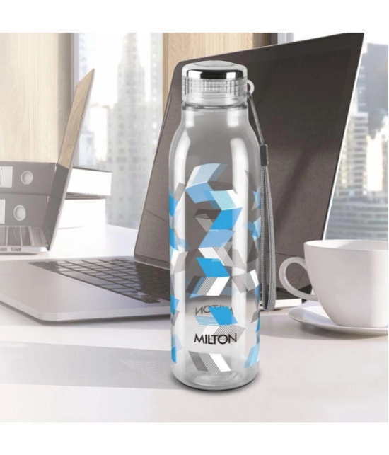 Milton Helix 1000 Pet Water Bottle, Set of 6, 1 Litre Each, Blue - Blue