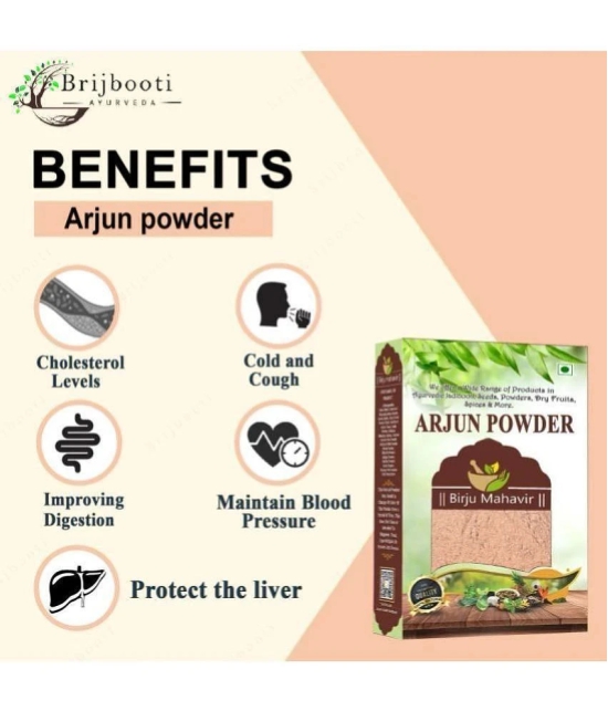 Brijbooti Arjun Chaal Powder - 400 gm | Promotes Heart Health | Manages Cholesterol Level