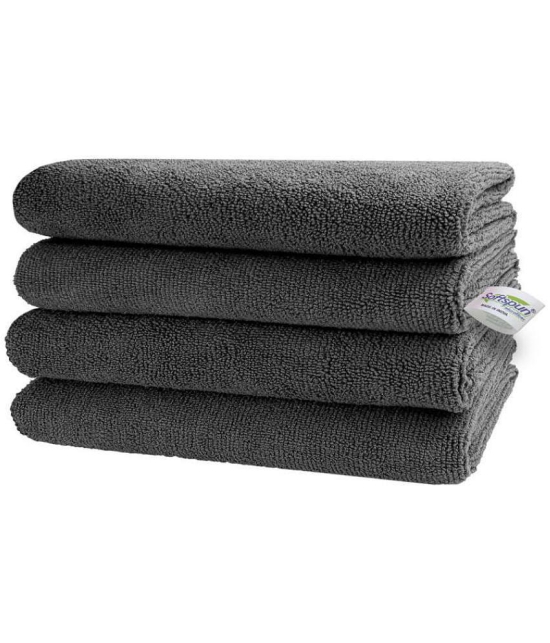 SOFTSPUN - Microfibre Kitchen Towel ( Pack of 4 )