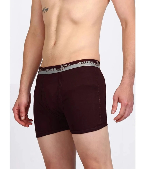 Rupa Jon Multicolor Cotton Mens Trunks ( Pack of 10 ) - None