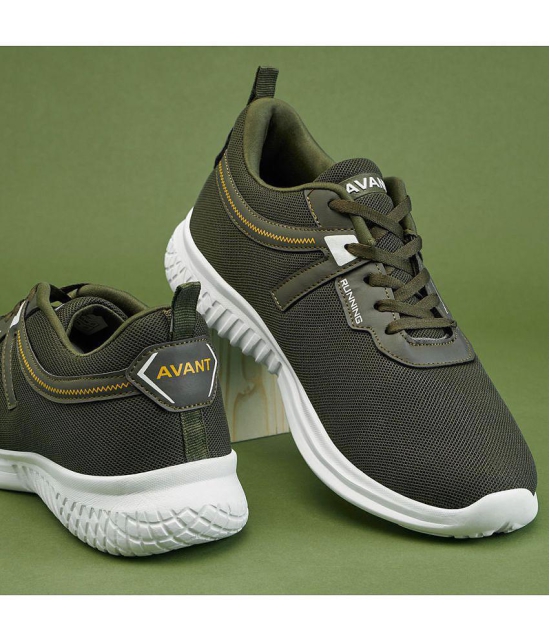 Avant Trace Olive Mens Sports Running Shoes - None