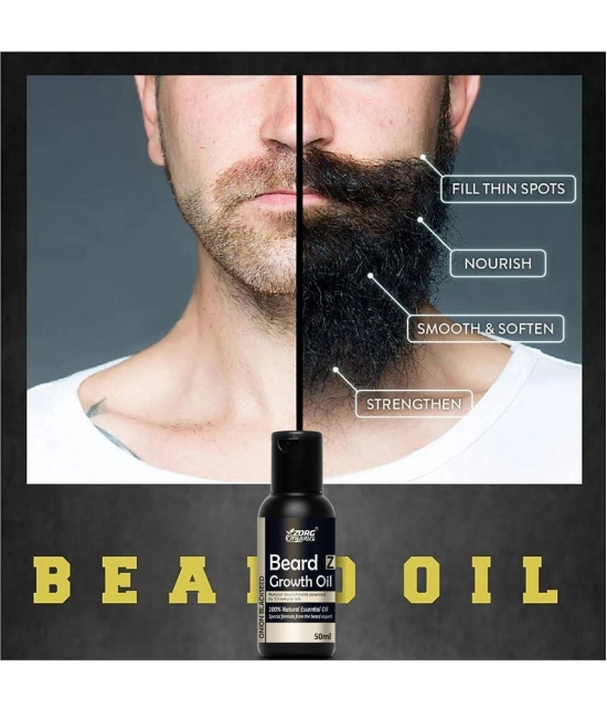 Zorg Organics Promotes Beard Growth Beard Oil ( Pack of 3 )