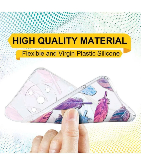 NBOX - Multicolor Printed Back Cover Silicon Compatible For Realme Narzo 60 ( Pack of 1 )