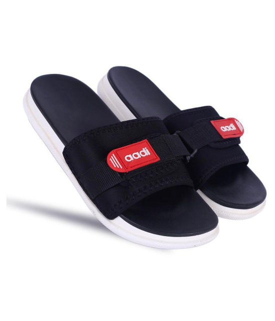 Aadi Black Daily Slippers - 9