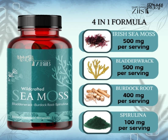 Wildcrafted Sea Moss and Glutathione { Duo }