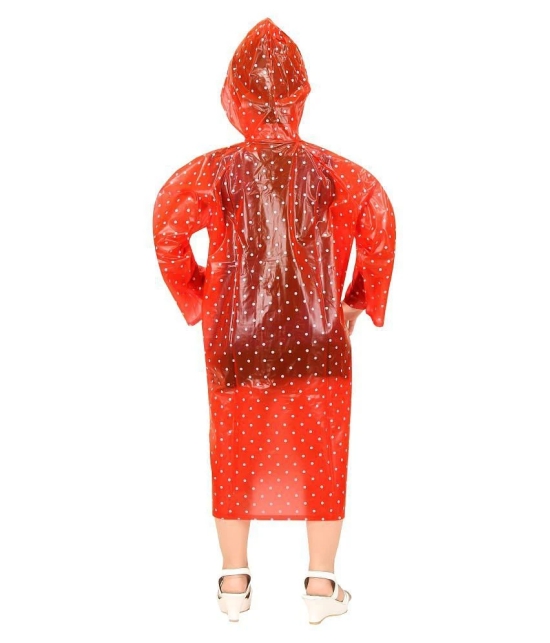 Goodluck Girls Dotted Pattern Raincoat Full Sleeve - 6 Years