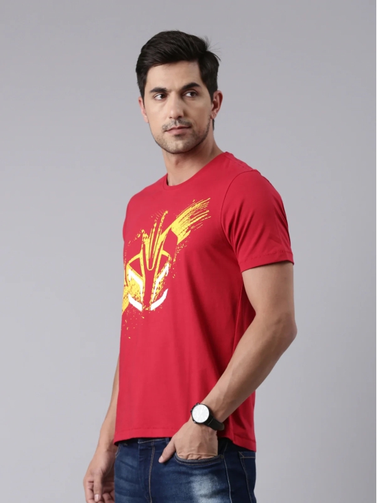 TVS Racing 100% Cotton Crew Neck T Shirt for Men - Premium Crew Neck T Shirts for All-Day Comfort