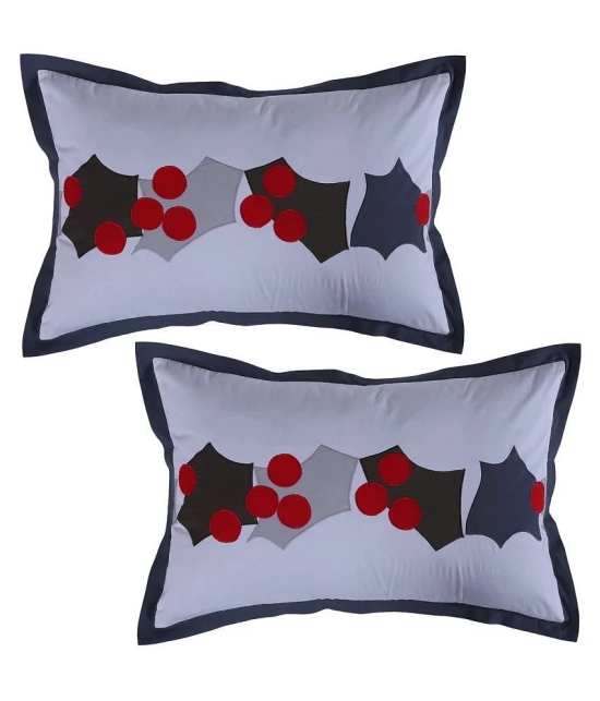 HugsnRugs Pack of 2 Multi Pillow Cover - Multi