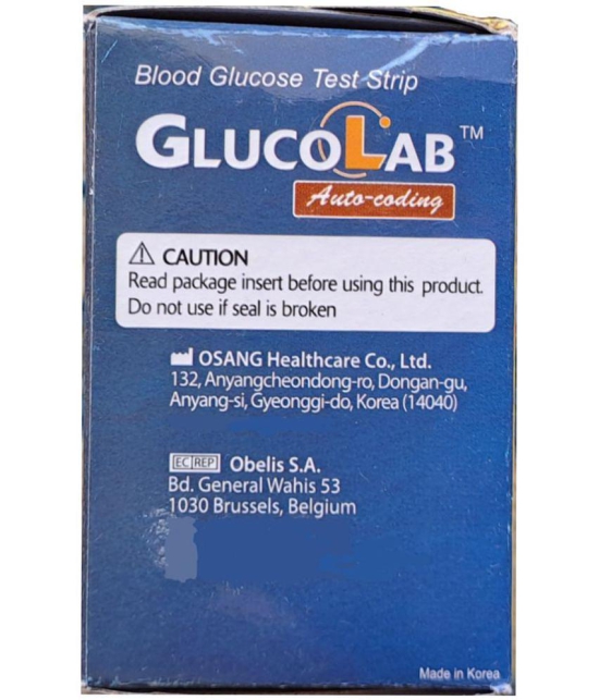 Glucolab Auto Coding - 50 Strips Expiry Dec 2023 31-50 Strips