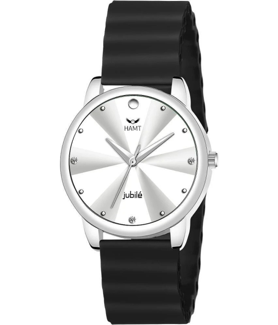 HAMT Black Silicon Analog Womens Watch