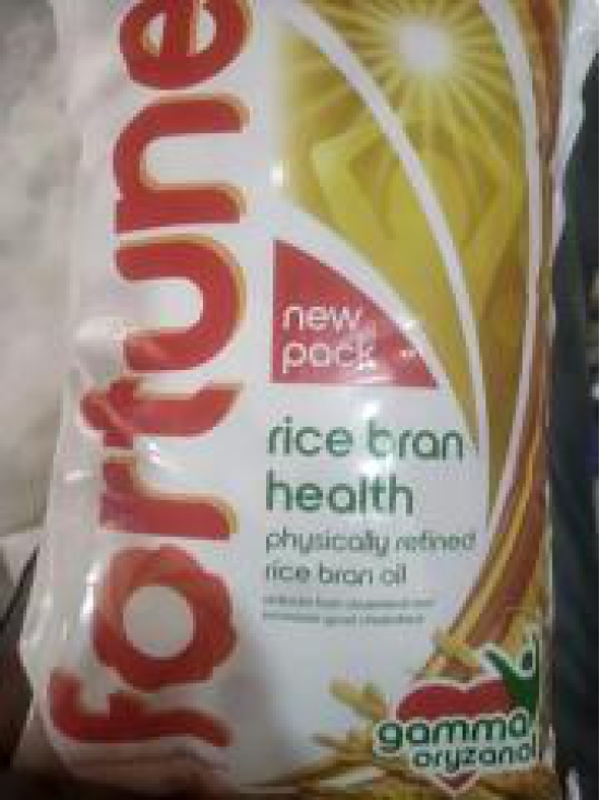 Rice bran health oil