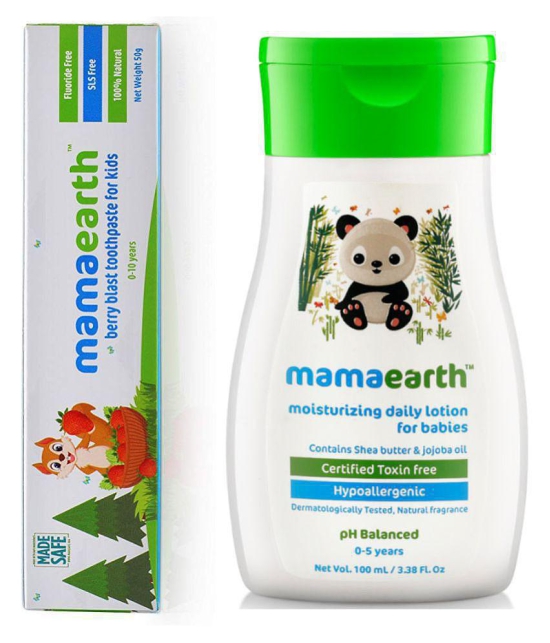 Mamaearth Strawberry Baby Toothpaste 150 g ( 2 pcs )