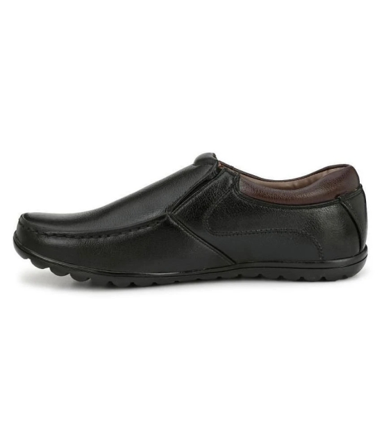 Sir Corbett - Black Mens Slip On Formal Shoes - None