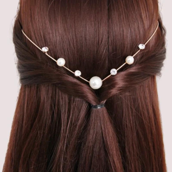 V shape rear hairband-Style 1