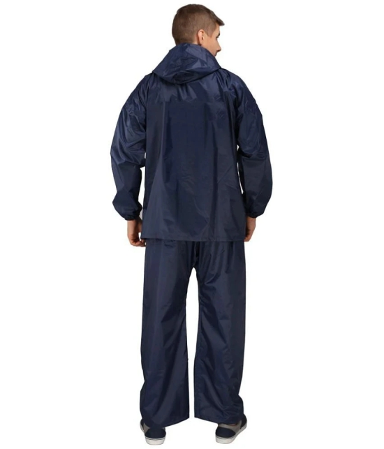 Goodluck Raincoat Set - Navy - None