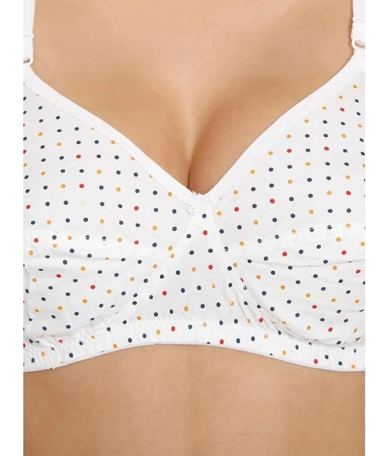 ILRASO Cotton Non Padded Womens T-Shirt Bra ( White ) - None