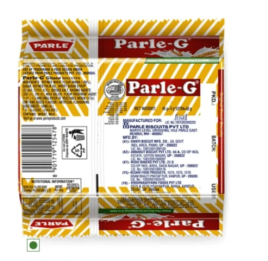 PARLE G BISCUIT PACK OF 24PCS