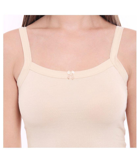 Bodycare Cotton Camisoles - Beige - L