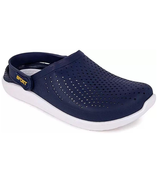 Secritas - Navy Blue Mens Clogs - None