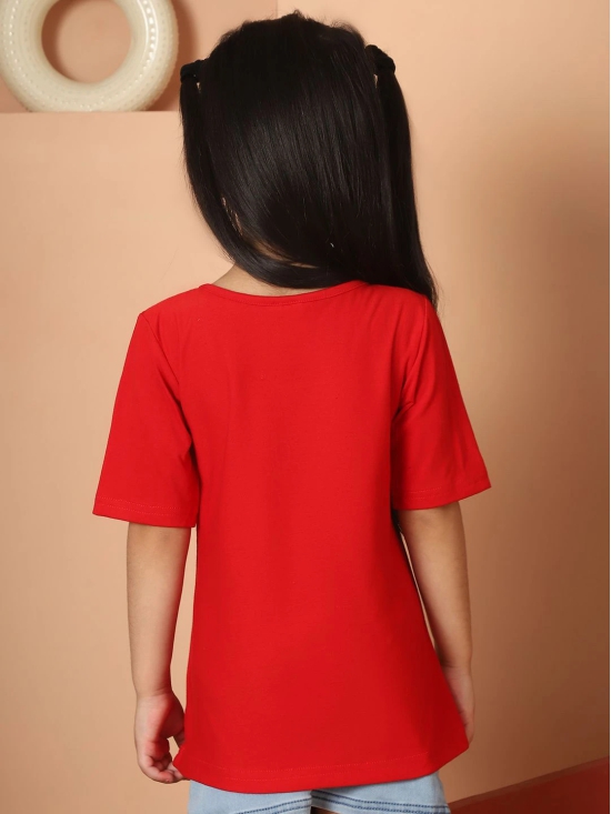 MINI & MING Solid Round Neck Cotton Top