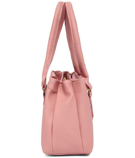 Fostelo - Light Pink  PU Shoulder Bag - Light Pink