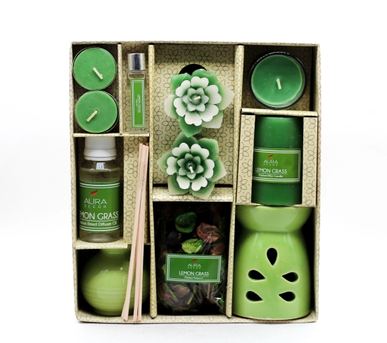 Combo Gift Pack for Aroma theraphy (GS-20) L.Grass