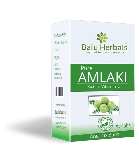 Balu Herbals Amlaki 60Tab Tablet 500 mg