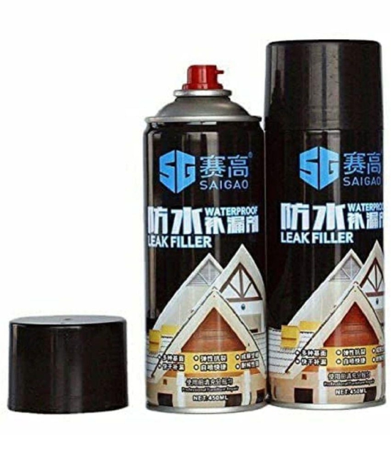 Waterproof Leak Filler Spray Rubber Flexx Repair & Sealant - Point to Seal Crack Spray Paint 300 - 700 ML