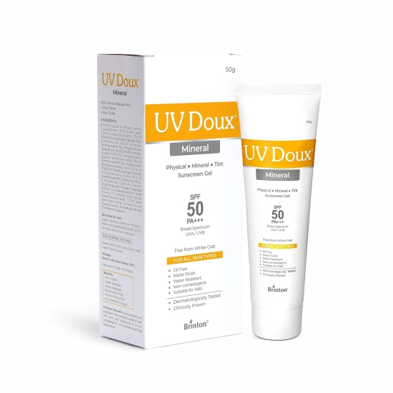 UV Doux Mineral Sunscreen Gel SPF 50+ 50gm