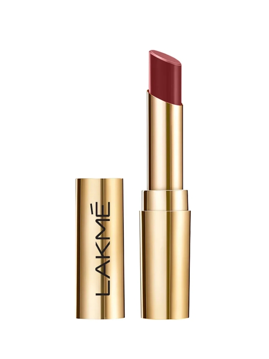 Lakme Glitter Collection Shine Lipstick - 3.4g-Blush Mauve