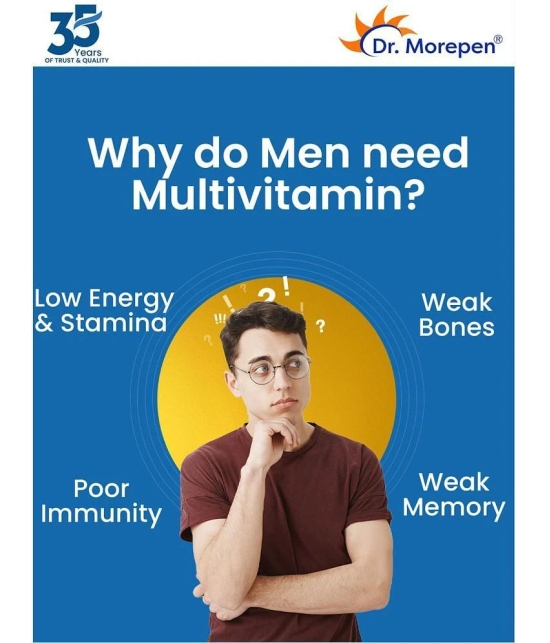 Dr. Morepen Multivitamins For Men & Women ( Pack of 1 )