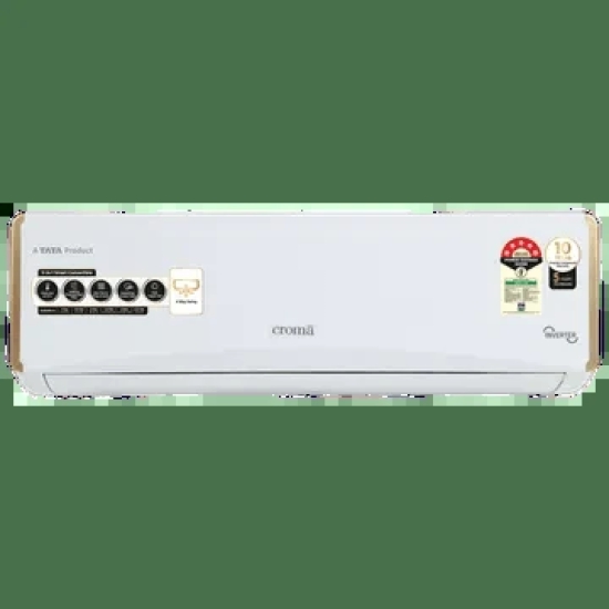 Croma 5 in 1 Convertible 1.5 Ton 5 Star Inverter Split AC with Dust Filter (2024 Model, Copper Condenser)