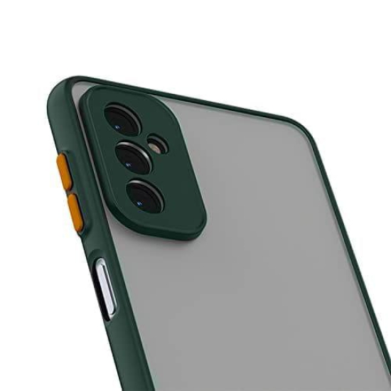 Samsung Galaxy M52 5G Back Cover Case Smoked Matte Bumper - Green