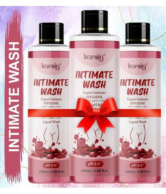 KURAIY - Intimate Wash Liquid ( Pack of 3 )