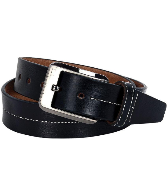 Leather World - Leather Men's Casual Belt ( Pack of 1 ) - None