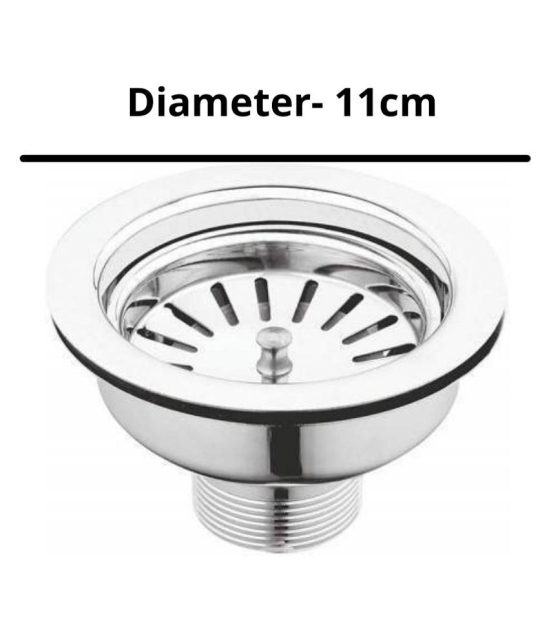 Strength- Stainless Steel Sink Waste Coupling (Premium Quality) - Set Of 1 Pcs