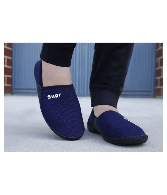 Aadi Blue Loafers - 7