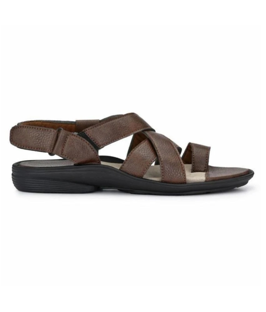 Leeport - Brown  Mens Sandals - 12