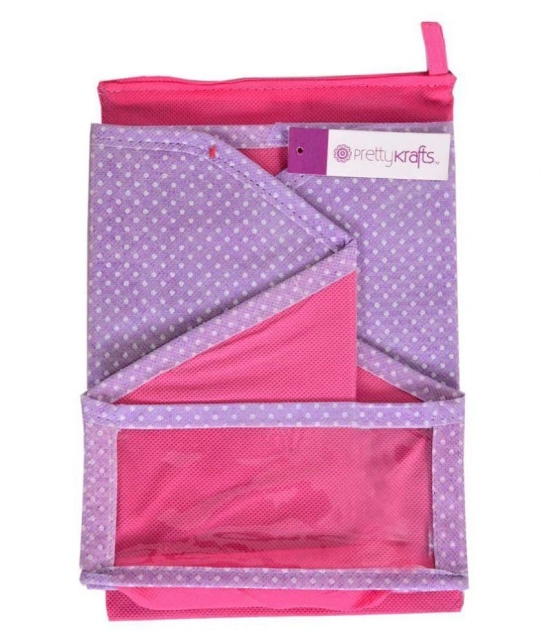 Leggings Stacker, Clothes Organiser,Organiser for Leggings, Wardrobe Organiser (Setof 6) -Purple