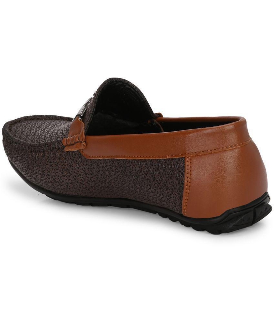 Leeport - Tan Men's Slip on - 11