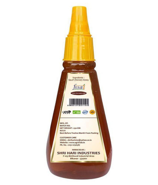 AGRI CLUB Honey Saunf (Fennel) Honey 0.25