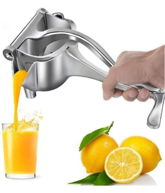 KALPVRUKSH ENTERPRISE - Aluminium Silver Manual Juicer ( Pack of 1 ) - Silver