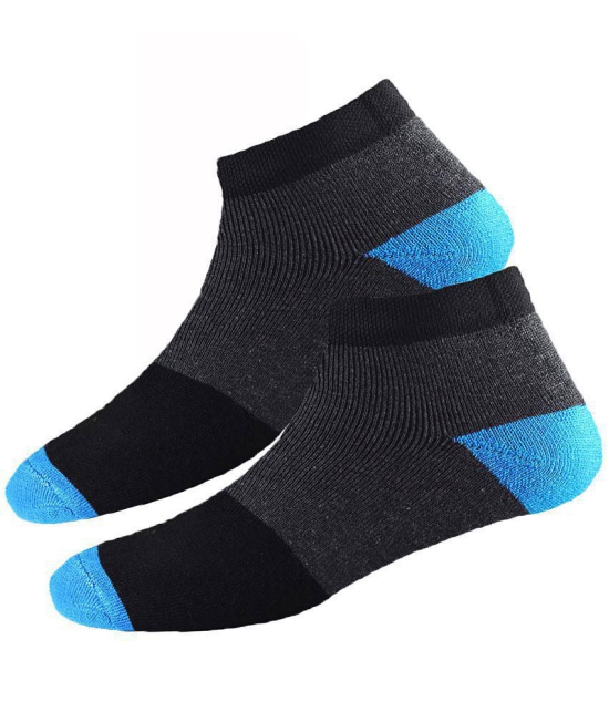 hicode - Multicolor Blended Womens Ankle Length Socks ( Pack of 4 ) - None