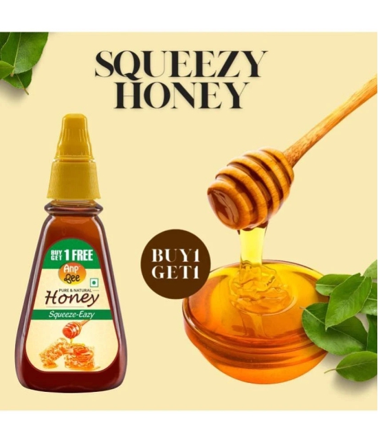 ANP BEE 100% Pure Natural Honey Easy Squeezy Pack 400 g Pack of 2