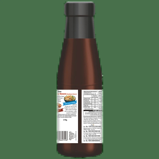 Chings Secret Dark Soy Sauce, 210 G Bottle