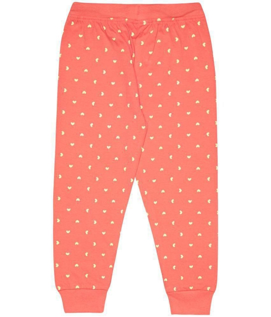 Bodycare - Coral Cotton Blend Trackpant For Baby Girl ( Pack of 1 ) - None