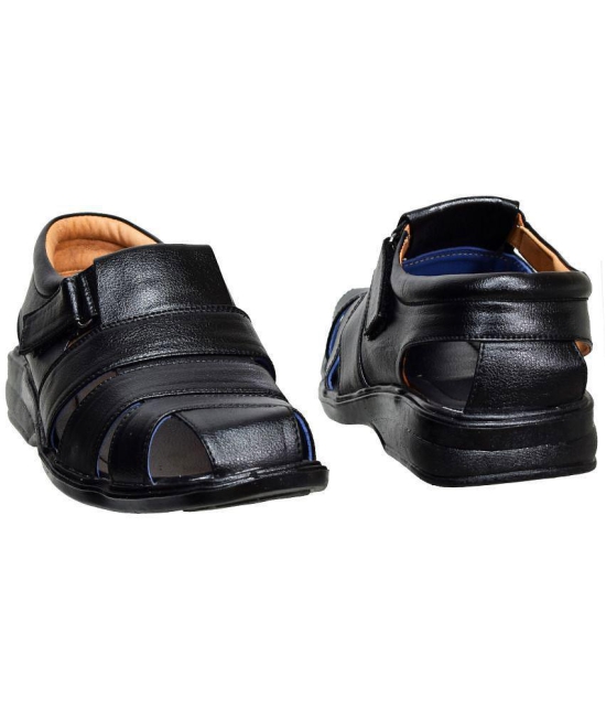 Dream Makers - Black Men's Sandals - None