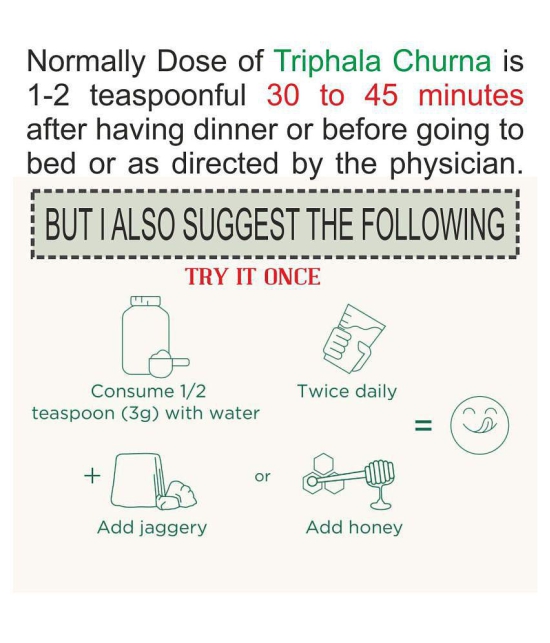 TRIPHLA DIGESTION CARE ORGANIC by DR. THAPAR Powder 100 gm