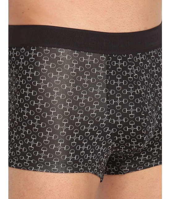 U.S. Polo Assn. Black Nylon Mens Trunks ( Pack of 1 ) - None