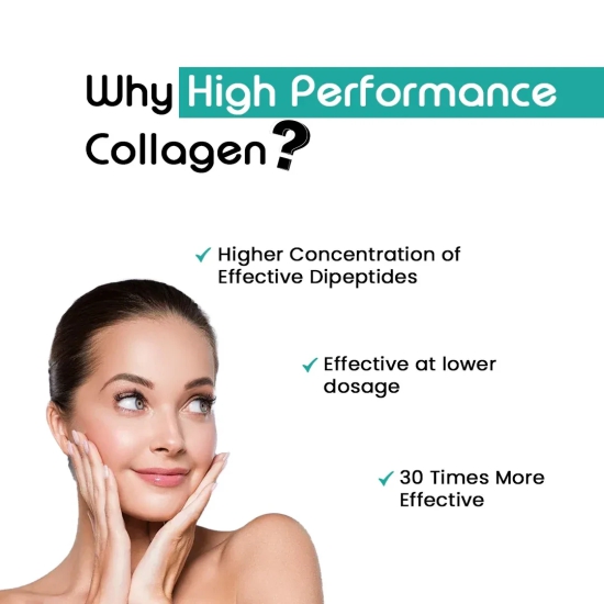 Fortisil C- High Performance Marine Collagen Effervescent Tablets | Vitamin C 65 mg | Skin Firmness & Hydration | 10 Tablets